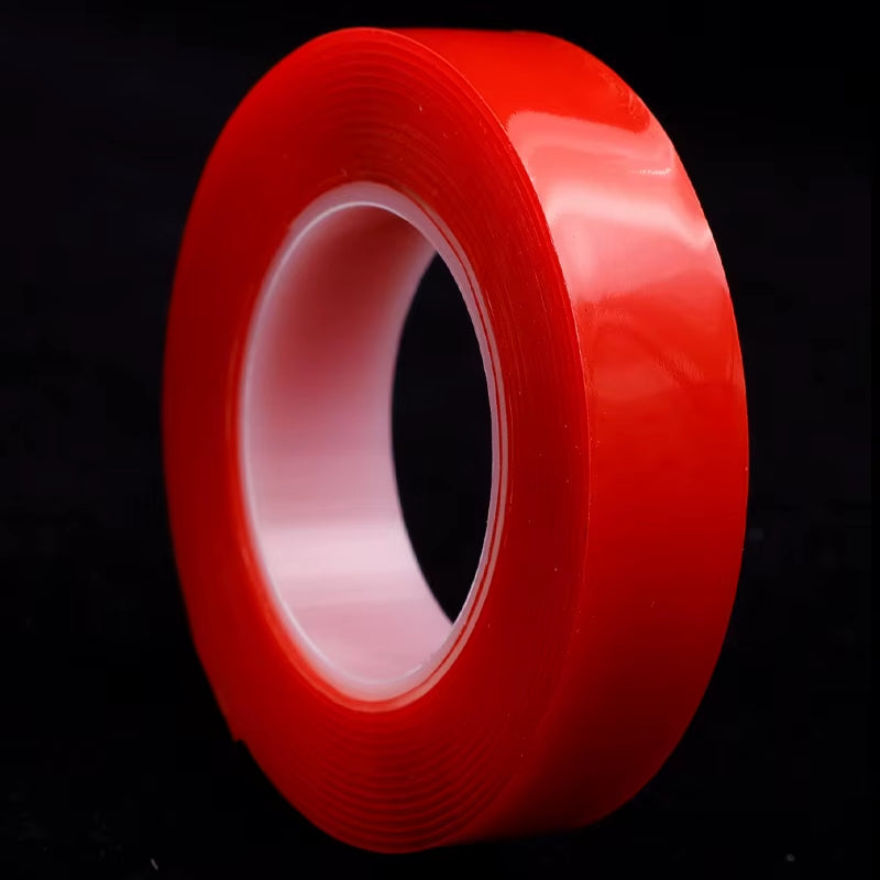 Ultra-Strong Acrylic Double Sided Adhesive Tape Transparent No Traces Adhesive Tapes Reusable Waterproof Wall Fixed Stickers