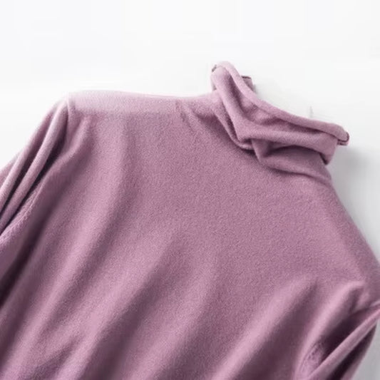 2025 Autumn Winter New Sweater Women Turtleneck Sweater Knitted Pullover Female Sweater Casual Solid Sweaters Top Кофта Женская
